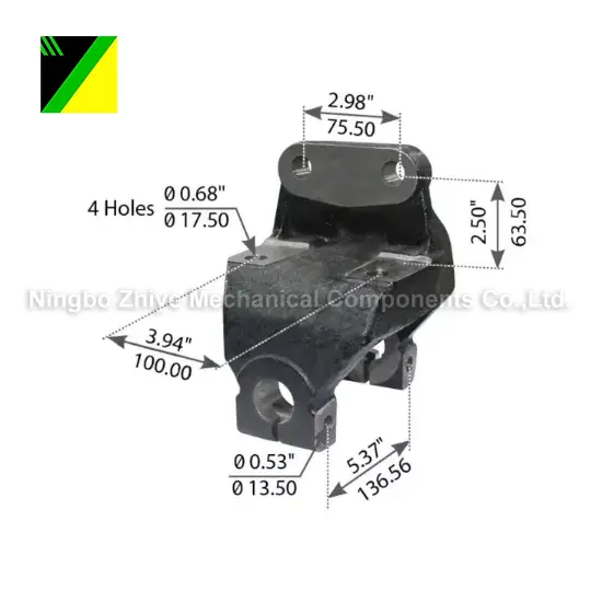 Едноставно железо изгубена пена закачалка за инвестиција за лиење